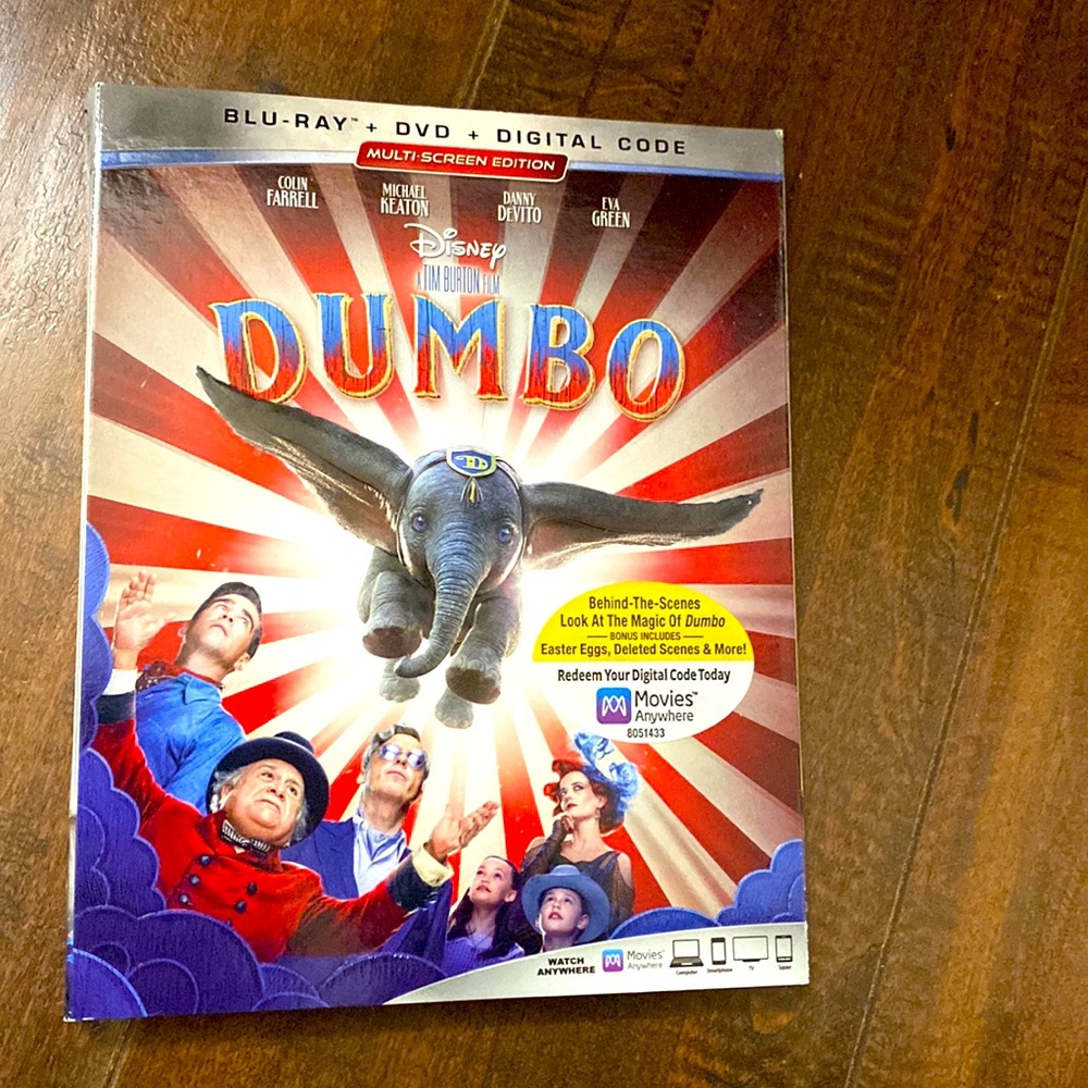 Dumbo Blu Ray